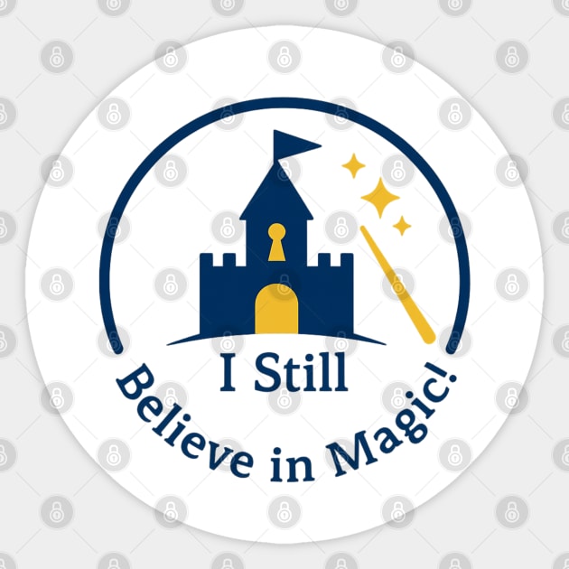 I Still Believe in Magic! Sticker by Disney For Seniors